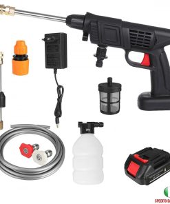 IDROPULITRICE A BATTERIA ALTA PRESSIONE PORTATILE SENZA FILI LAVAGGIO AUTO