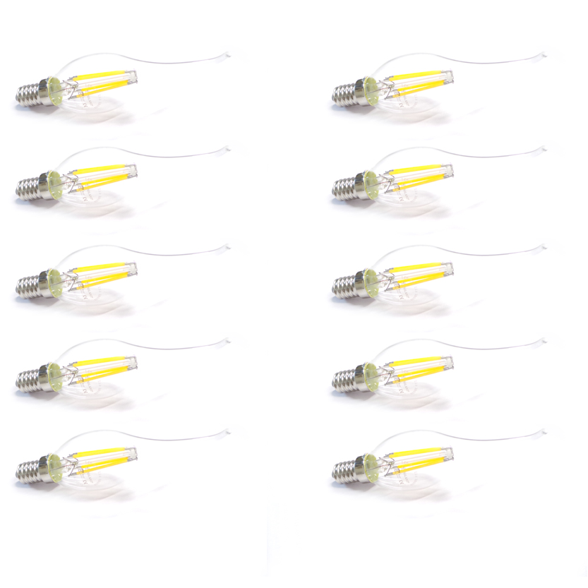 LAMPADINA LED A COLPO DI VENTO E14 6W 540 LUMEN LUCE CALDA FREDDA VIVALAMP