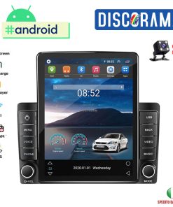 AUTORADIO ANDROID STEREO AUTO 9.5″ POLLICI VERTICALE 2 DIN WIFI NAVI CAR TABLET
