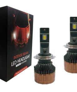 COPPIA LED LAMPADINA FARI AUTO MOTO LUCE BIANCA 5700K 35W ABBAGLIANTI H4 H7 H11