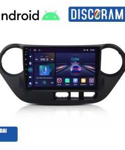 AUTORADIO ANDROID HYUNDAI I10 2013-2016 STEREO AUTO TOUCH 9″ WIFI NAVIGATORE GPS
